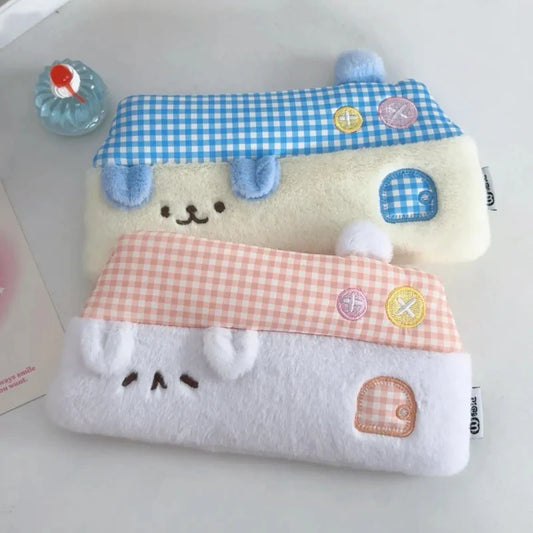 Kawaii Puppy House Pencil Bag