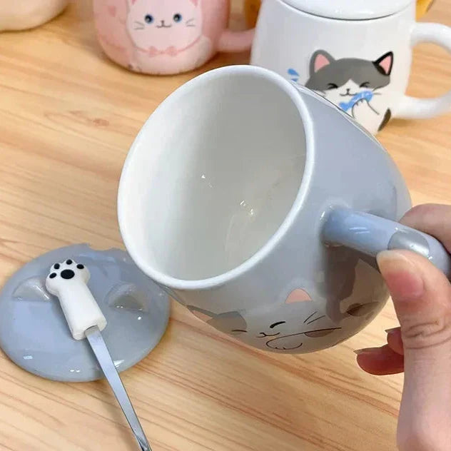 Kawaii Kitten Mugs