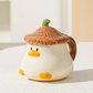 Kawaii Duck Mug With Lid