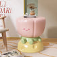 Kawaii Tulip Flower Side Table