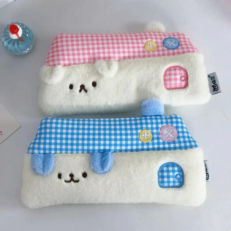 Kawaii Puppy House Pencil Bag